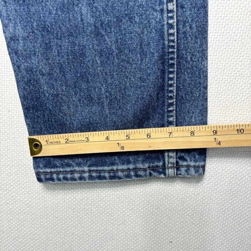 Pantalones de mezclilla Wrangler FR resistentes al fuego para hombre 33X30 azul FR31MWZ ropa de trabajo relajada - Imagen 7 de 9