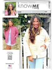 Misses Jacket w/Optional Hood 4-6-8-10-12 Know by Mimi G Sewing Pattern ME2057