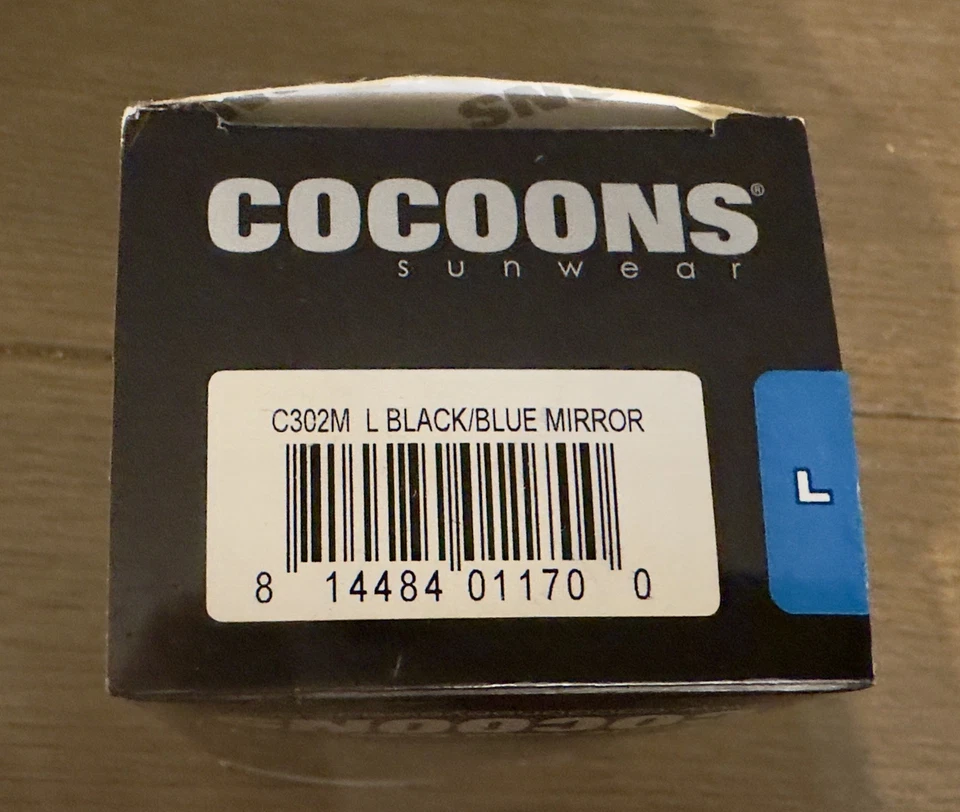 Gafas de sol grandes polarizadas negras Cocoons C302M Foto 2 de 4