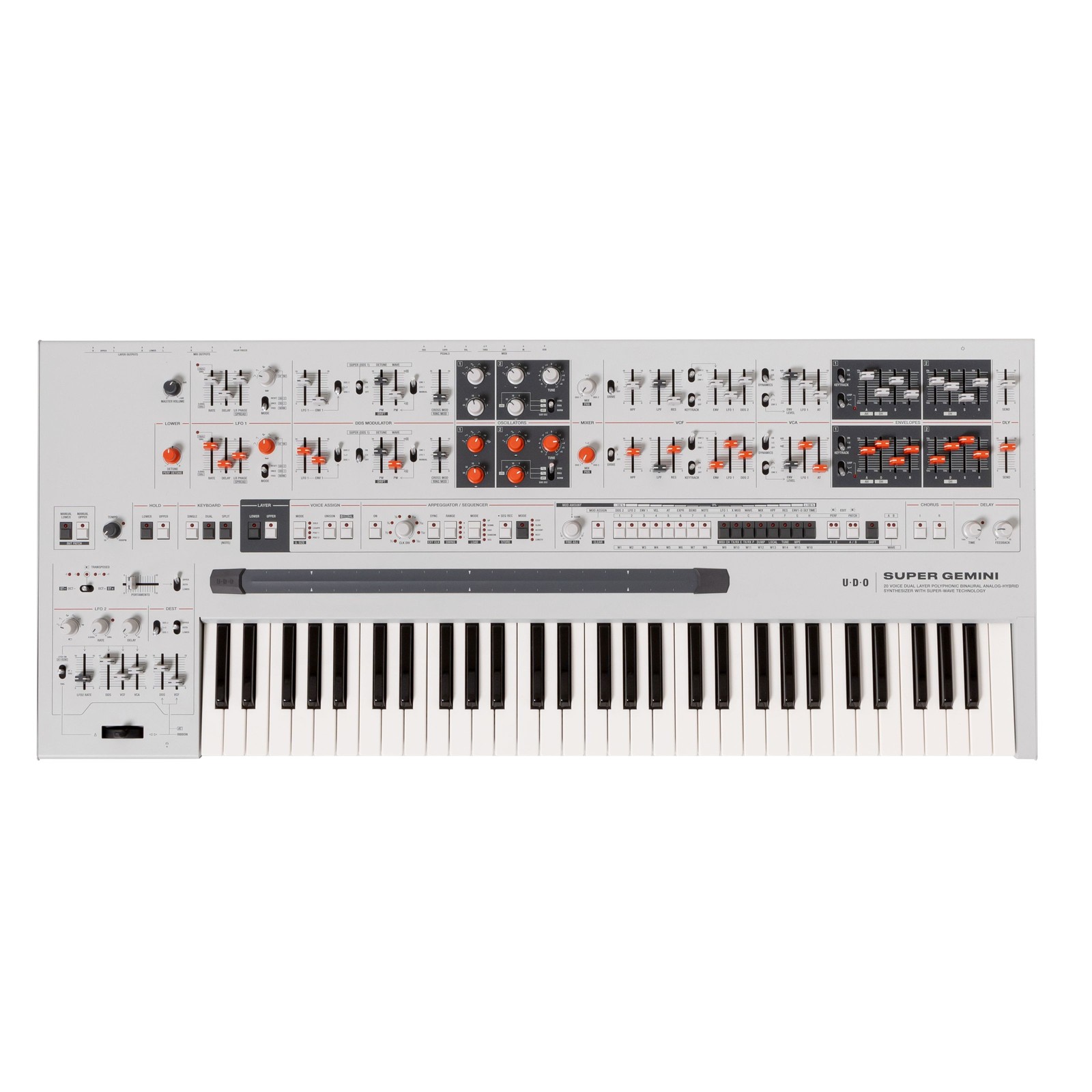 UDO Audio Super Gemini White - Synthesizer 790690₽