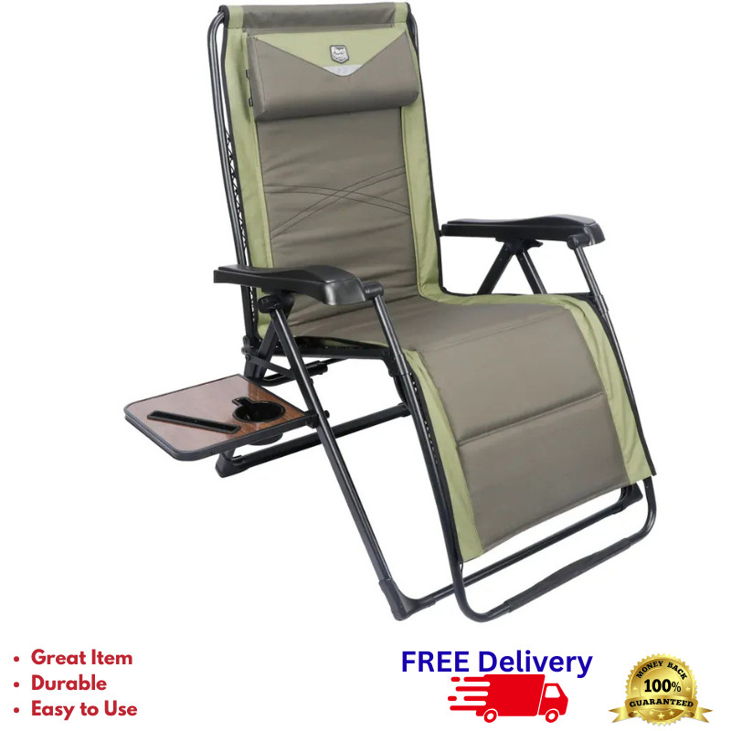 W/ Side Table Adjustable Headrest New