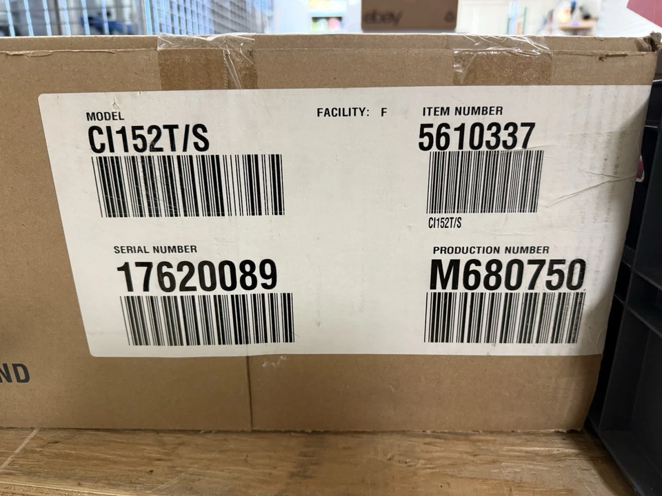 Wolf 15" Acero Inoxidable Transicional Inducción Placa Modelo CI152T/S Foto 2 de 2