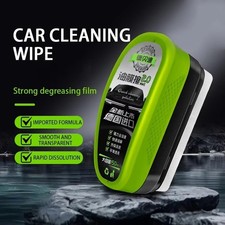2025 New Automotive Oil Film Cleaning Brush, Clear Vision Glass Cleaner