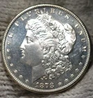 1878-s Morgan Silver Dollar Brilliant Uncirculated DMPL/PROOFLIKE
