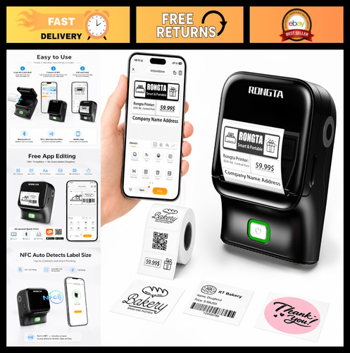 Bluetooth Thermal Label Maker