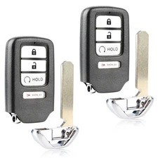 2 Key Fob Remote Start for 2017 2018 2019 Honda Ridgeline A2C97488400