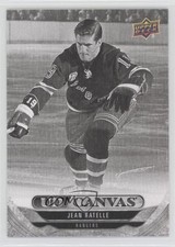 2024 Upper Deck Series 2 UD Canvas Retired Black & White Jean Ratelle HOF 13og