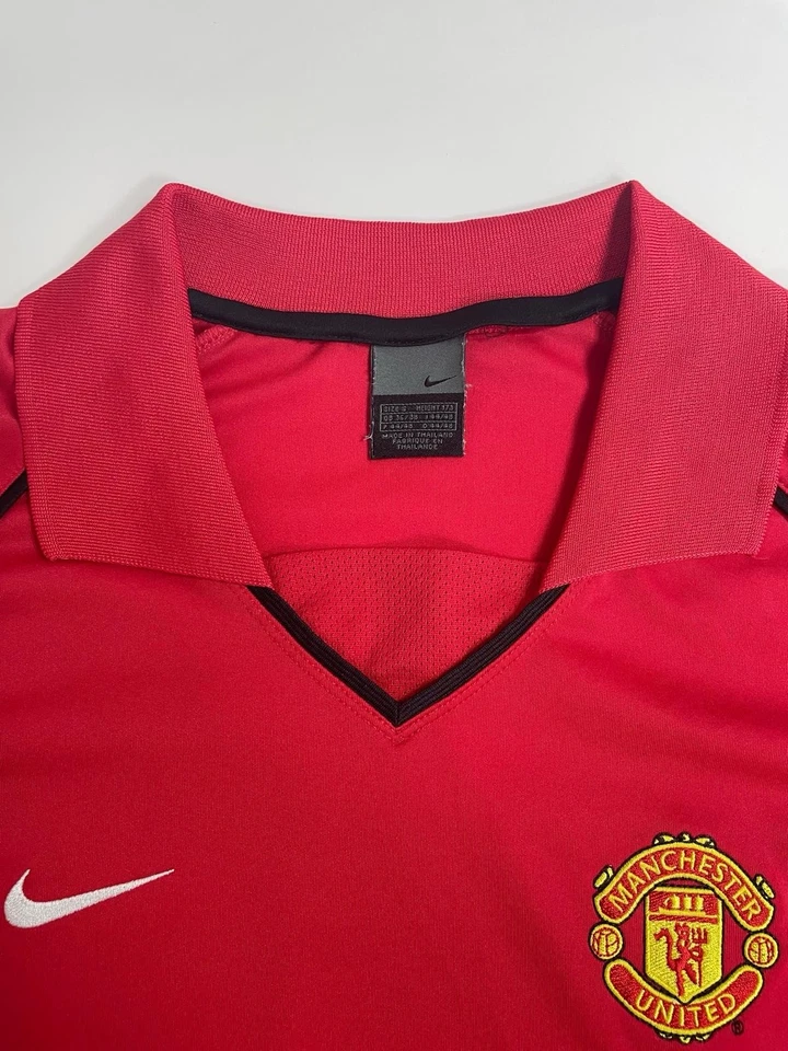 Camiseta de Entrenamiento Nike Vintage Manchester United Temporada 2004-05 Talla Pequeña 173cm Foto 4 de 4