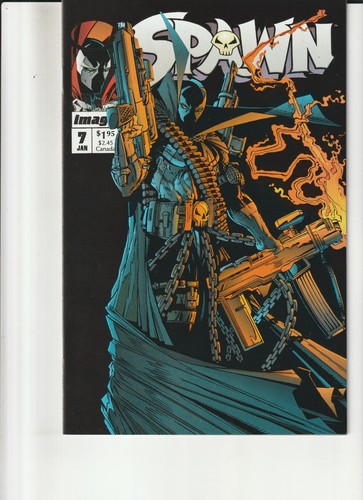 SPAWN #7 (IMAGE 1993) NEAR MINT 9.4