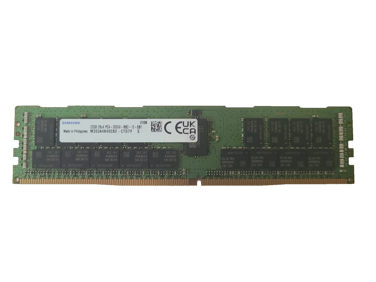 PC4-21300 (DDR4-2666) Bus Speed Computer RAM 32 GB Total Capacity