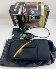 The Flex Belt Abdominal Muscle Toner , Black, 24"-47"  W/ Charger (NO GELPADS)