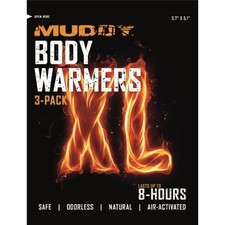 Muddy XL 3 Body Warmer Odorless Long Lasting Natural Air Activated Comfortable