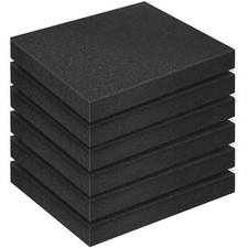 6 PCS Polyurethane Foam Sheet 16x12x2 Inch Inserts Cases Cuttable Padding