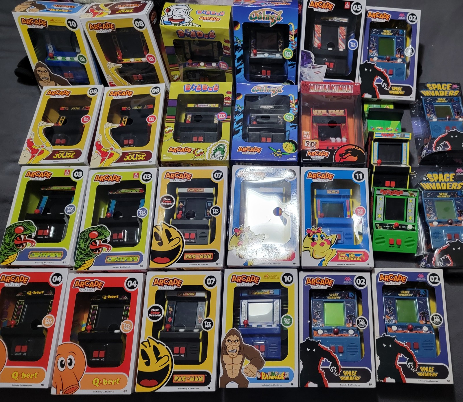 2 Dozen+ NEW Old Stock of Arcade Classics Video Game Lot NIB | eBay