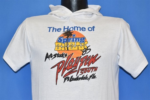 vtg 80s ART STOCK'S PLAYPEN SOUTH SPRING BREAK FT LAUDERDALE FLORIDA t-shirt M