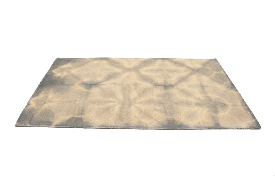 Golden Peach Tribal Design Large 8X8 Gabbeh Modern Square Rug Living Room Carpet - Image 4 of 4