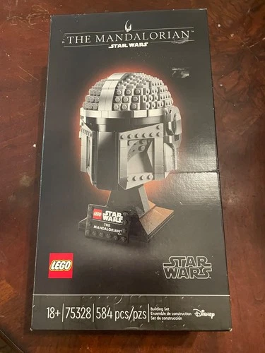 LEGO Star Wars The Mandalorian Helmet, #75328, 584pcs