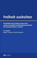 Freiheit aushalten