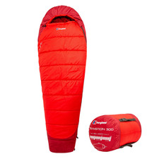 Berghaus Transition 300 Sleeping Bag for 1 person with Compression Bag