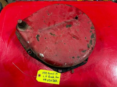 1939 Farmall M IH tractor Left Brake Drum Cover / Housing 49 030 DBX
