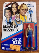 Product Image: 1981 Mego Dukes of Hazzard Uncle Jesse 3.75”Carded Action Figure NOS