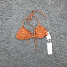 Rhythm Nazare Paisley Bikini Top Womens Large Slide Tri Swimwear Triangle NWT