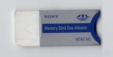 Sony MSAC-M2 Genuine Camera Memory Stick Duo Adaptor / Adapter