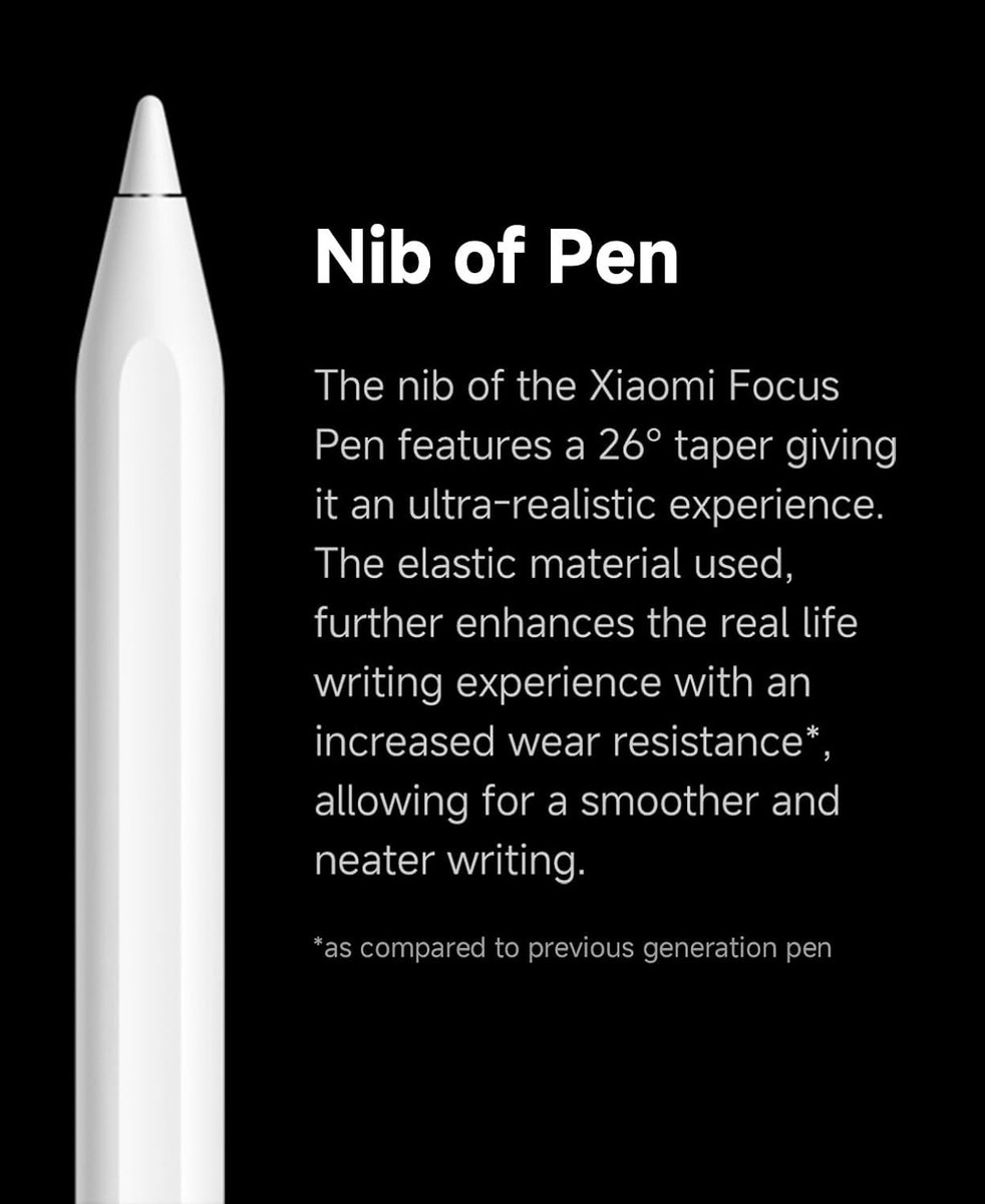 ①Xiaomi Pad 7(8/128GB)　②Xiaomi focus pen Xiaomi Focus Pen for Xiaomi Pad 7 | Pressure Sensitivity