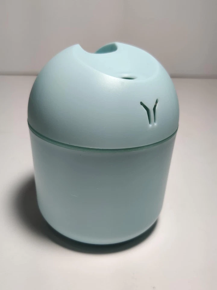 USB mini desktop personal humidifier and nightlight, Blue - Image 3 of 4