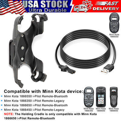 for All Minn Kota i-Pilot Link Remote Cradle Bluetooth & Legacy 1866460 1866670