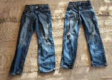 Pack Of 2 Gap Kids Jeans Size 8, High Rise 90s Loose Fit