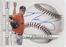 2015 Panini National Treasures College 13/99 Nathan Kirby #17 Auto 0a6