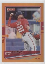 2020 Panini Donruss Holo Orange Juan Soto (Base) #162 0g27