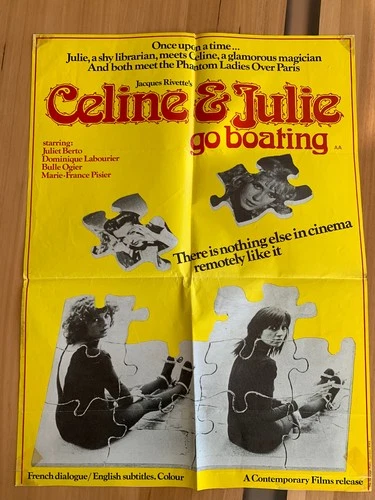 Celine and Julie Go Boating - original 20 x 30" poster (USED - minor damage)