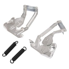 For 1955 1956 1957 Chevrolet Pickup Truck Hood Hinge Set Wsprings Left Right