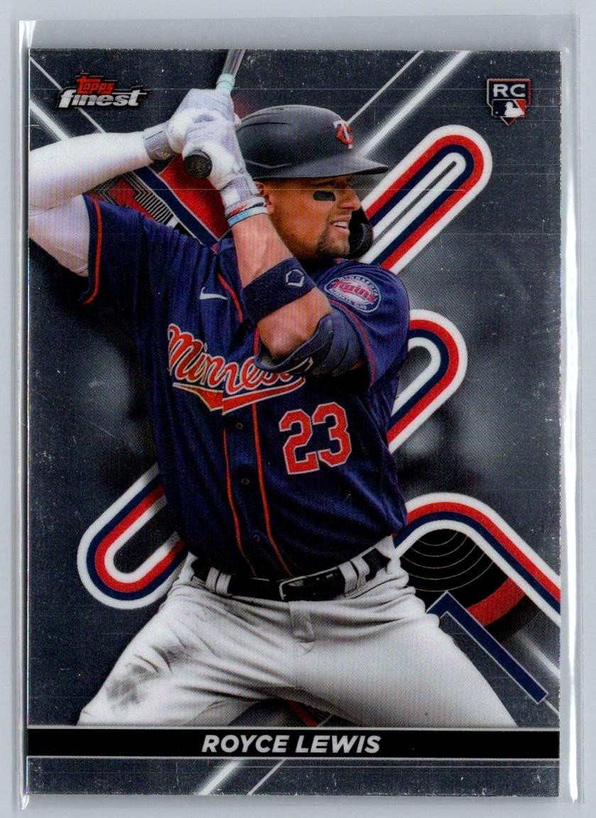 2022 Finest #87 Royce Lewis ROOKIE Minnesota Twins