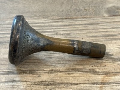 Vintage Frank Holton & Co Elkhorn, WIS # 80 A Tenor Trombone Mouthpiece