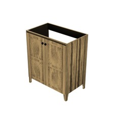 30inch foldable floor-standing bathroom cabinet without basin
