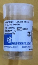 Brasseler USA FG Super Coarse Round-End Taper Diamond, 25 Burs/pk, NEW