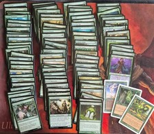 MTG Bulk card lot 500+ Cards – mixed colours, Rares & Uncommons LP/MP