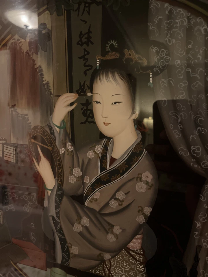 Vintage Glass Art Early Century - Image 2 of 4