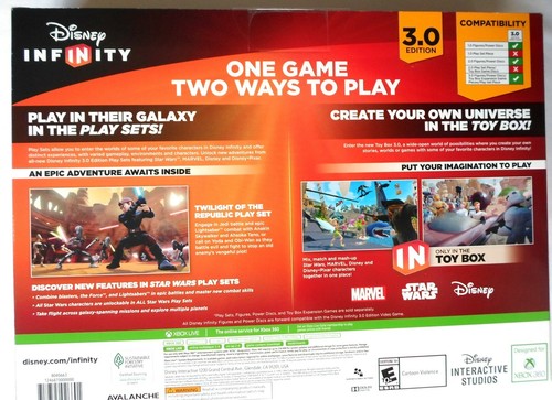 XBOX 360 DISNEY INFINITY EDICIÓN 3.0 STAR WARS PAQUETE DE INICIO ANAKIN SKYWALKER - Imagen 3 de 5