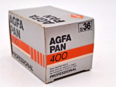 AGFA Pan 400 S/W Film Professional 36 Aufnahmen Kleinbildfilm NEU OVP  1/88