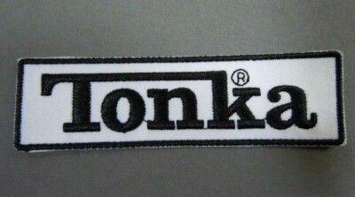 NEW Tonka Brand EMBROIDERED IRON-ON PATCH 3.75/" x 1/"