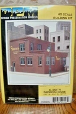 DESIGN PRESERVATION MODELS C. SMITH PACKING HOUSE HO SCALE BUILDING KIT
