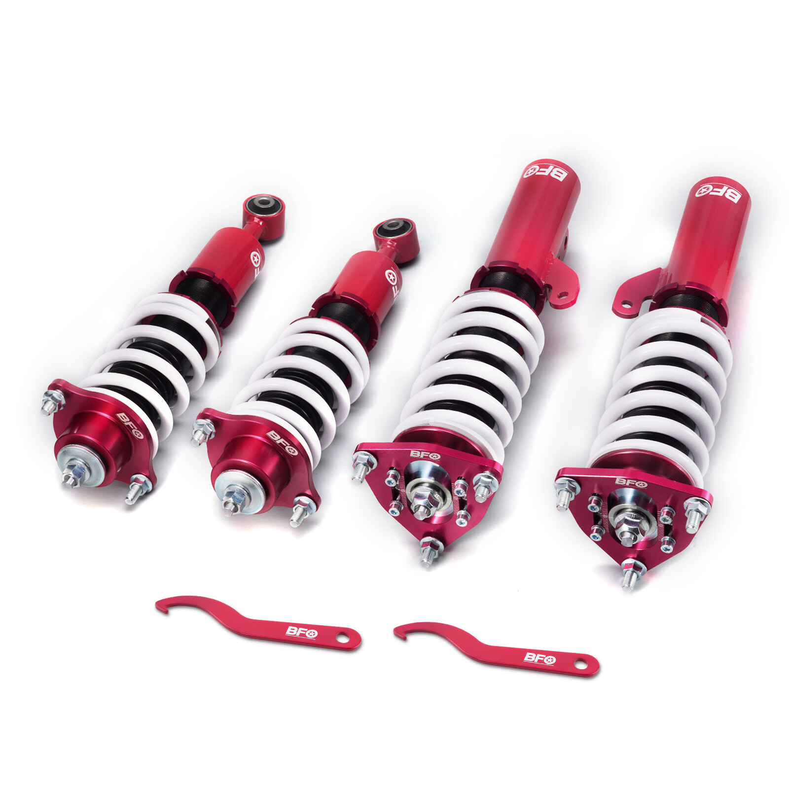 BFO Coilover Lowering Kit for 2008-2016 Mitsubishi Lancer Ralliart – Adjustable Suspension