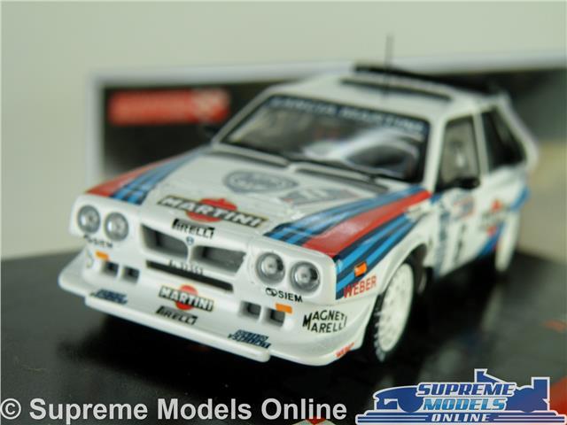 LANCIA DELTA S4 MODEL CAR 1985 RALLY 1:43 IXO TOIVONEN GROUP B RACE NO6 K8