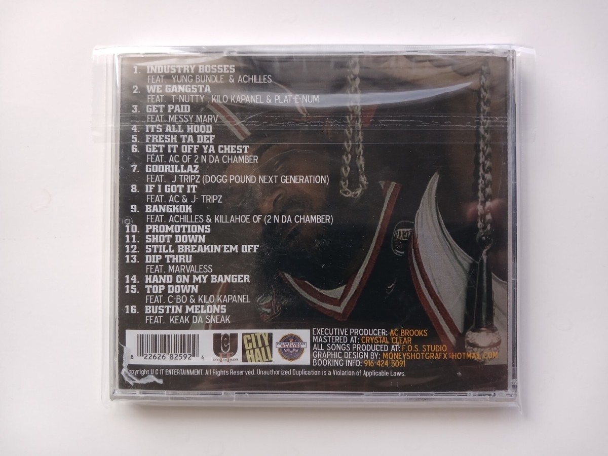 CHUNK - STILL BREAKIN EM OFF - CD - 2009 - SEALED COPY RARE OUT OF