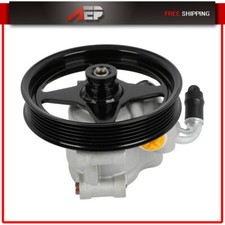 Power Steering Pump with Pulley for Lincoln Town Car Ford Crown Victoria Mercury