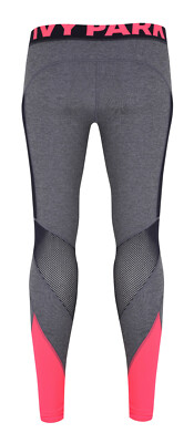 IVY PARK Leggings 'Color Block Ancle Leggings' - grau/pink/schwarz - S